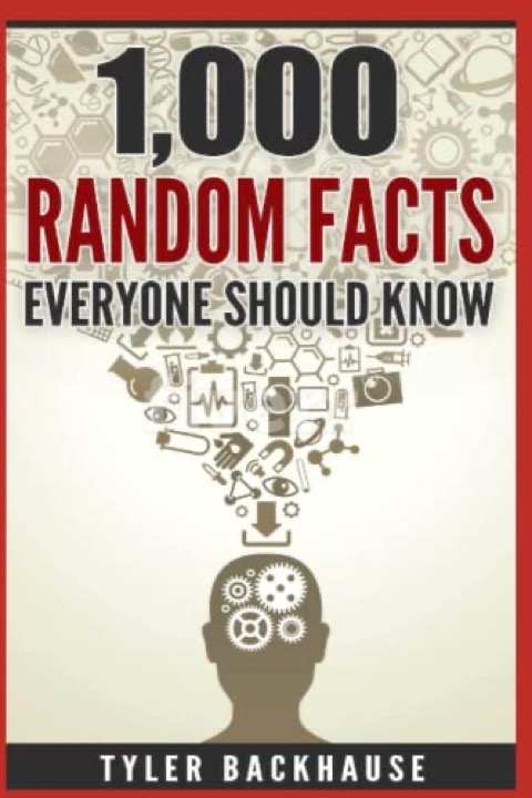 Cover of 1,000 Random Facts Everyone Should Know: A Collection of Random Facts Useful for the Bar Trivia Night, Get-Together or as Conversation Starter