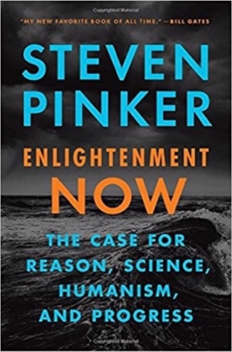 Cover of Enlightenment Now: The Case for Reason, Science, Humanism, and Progress