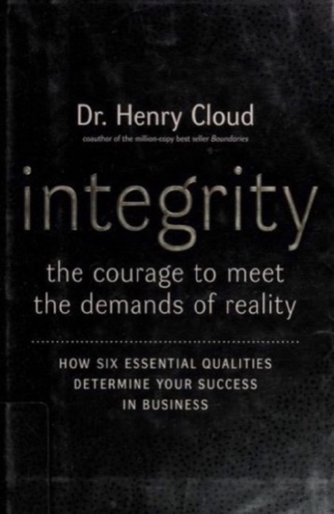 Cover of Integrity: The Courage to Meet the Demands of Reality
