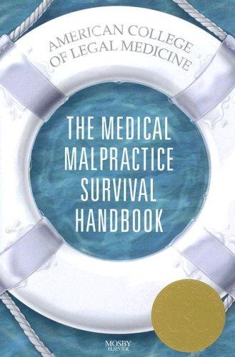 Cover of Medical Malpractice Survival Guide