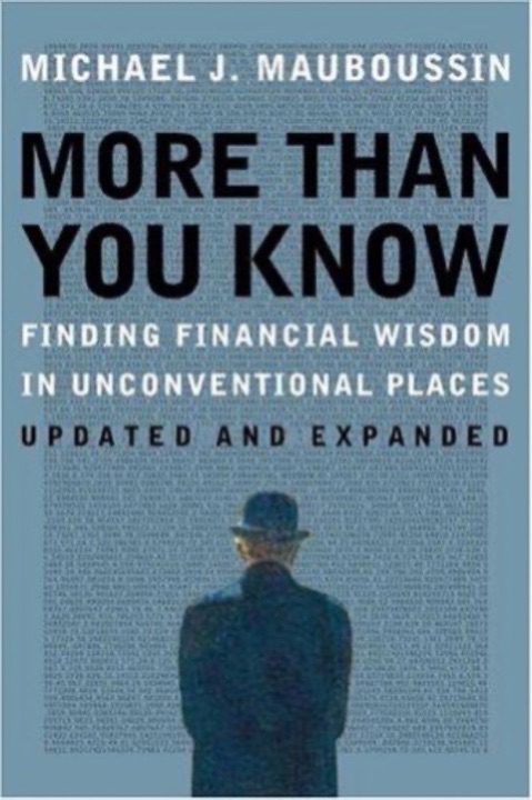 Cover of More Than You Know: Finding Financial Wisdom in Unconventional Places