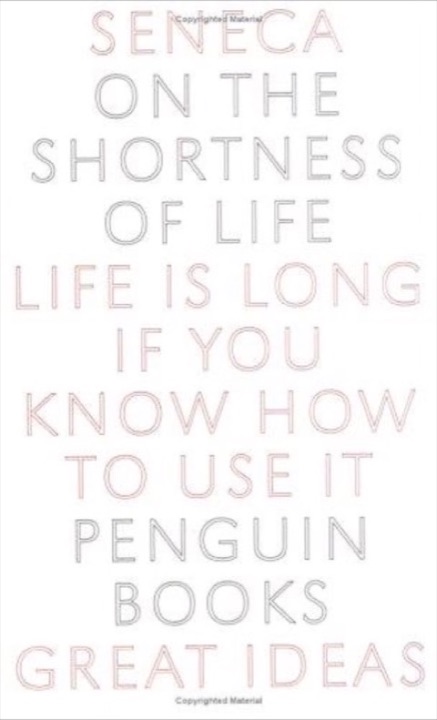 Cover of On the Shortness of Life: Stoic Principles for Self-Improvement