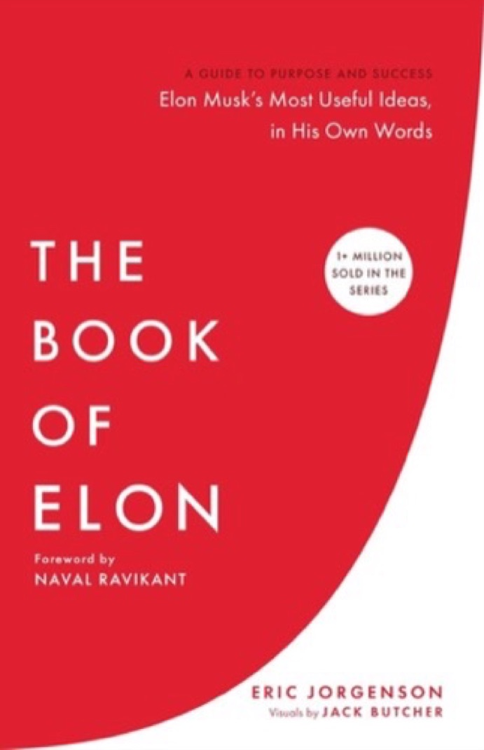 Cover of The Book of Elon: A Guide to Purpose and Success