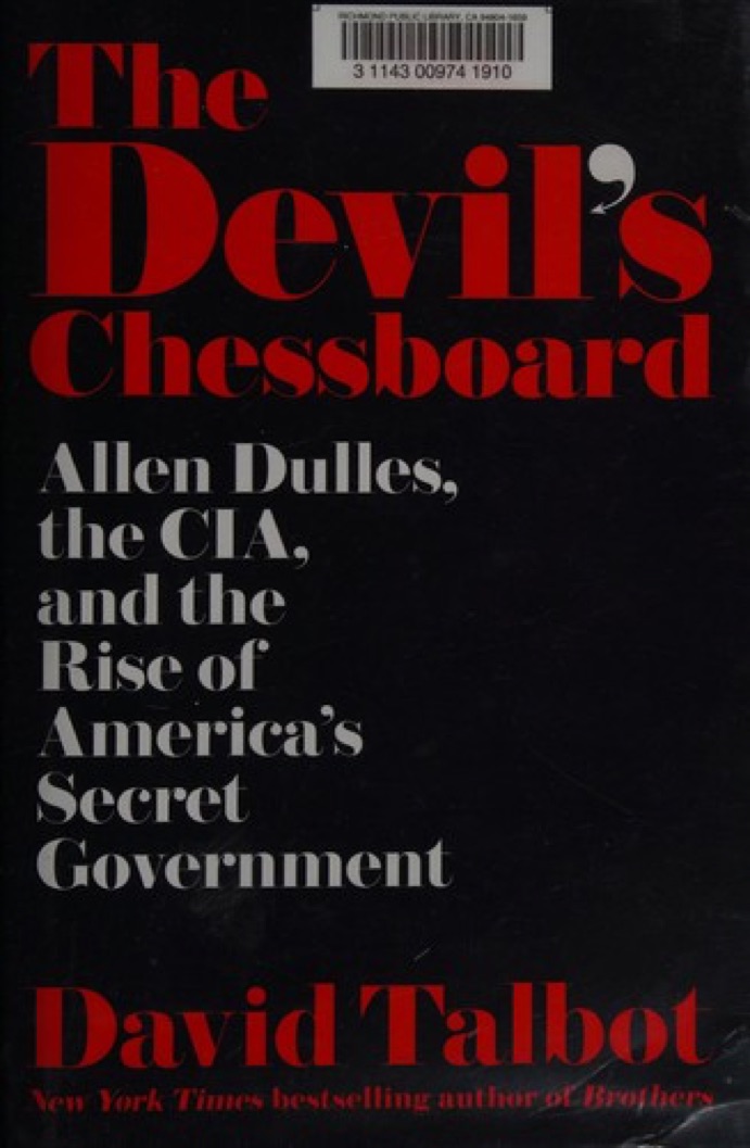Cover of The Devil's Chessboard: Allen Dulles, the CIA, and the Rise of America's Secret Government