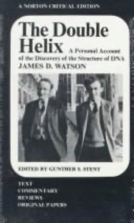 Cover of The Double Helix: A Personal Account of the Discovery of the Structure of DNA