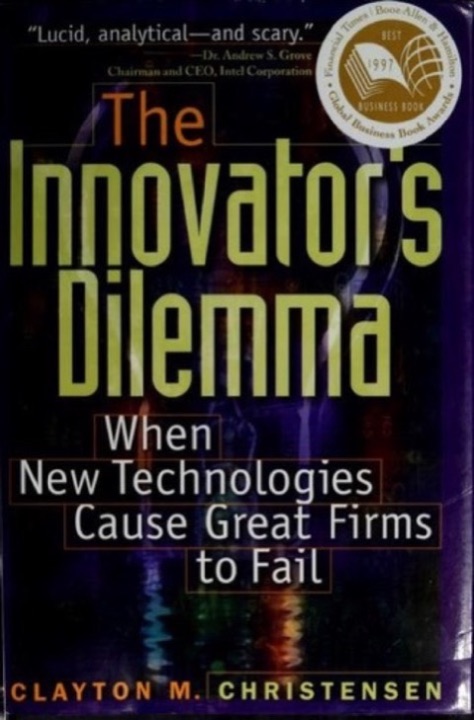 Cover of The Innovators Dilemma