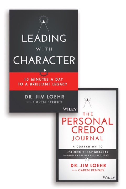 Cover of The Personal Credo Journal: A Companion to Leading with Character: 10 Minutes a Day to a Brilliant Legacy