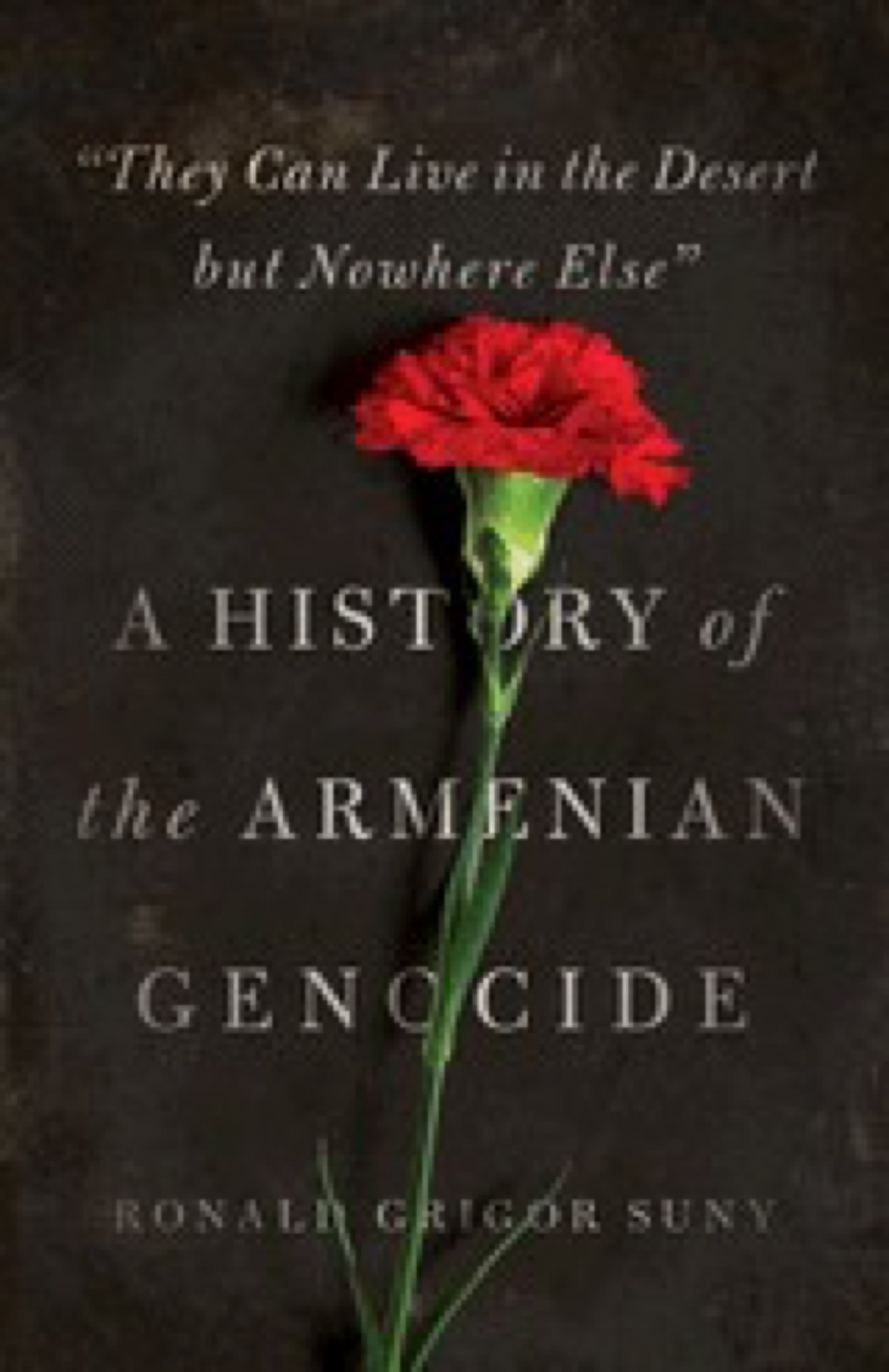 Cover of "They Can Live in the Desert but Nowhere Else": A History of the Armenian Genocide