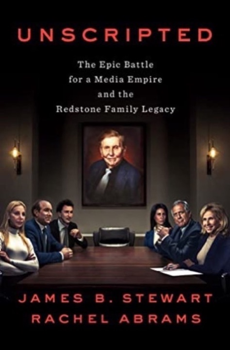 Cover of Unscripted: The Epic Battle for a Media Empire and the Redstone Family Legacy