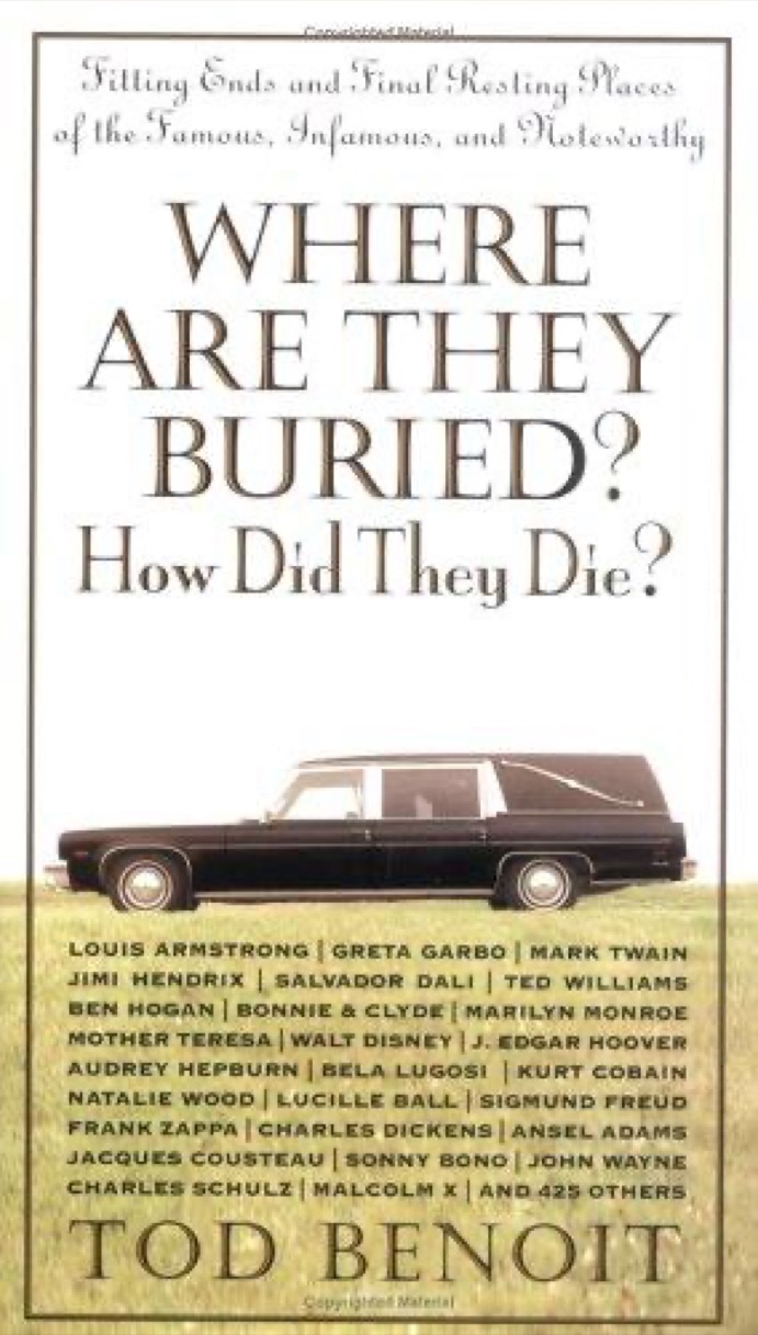 Cover of Where Are They Buried?: How Did They Die?