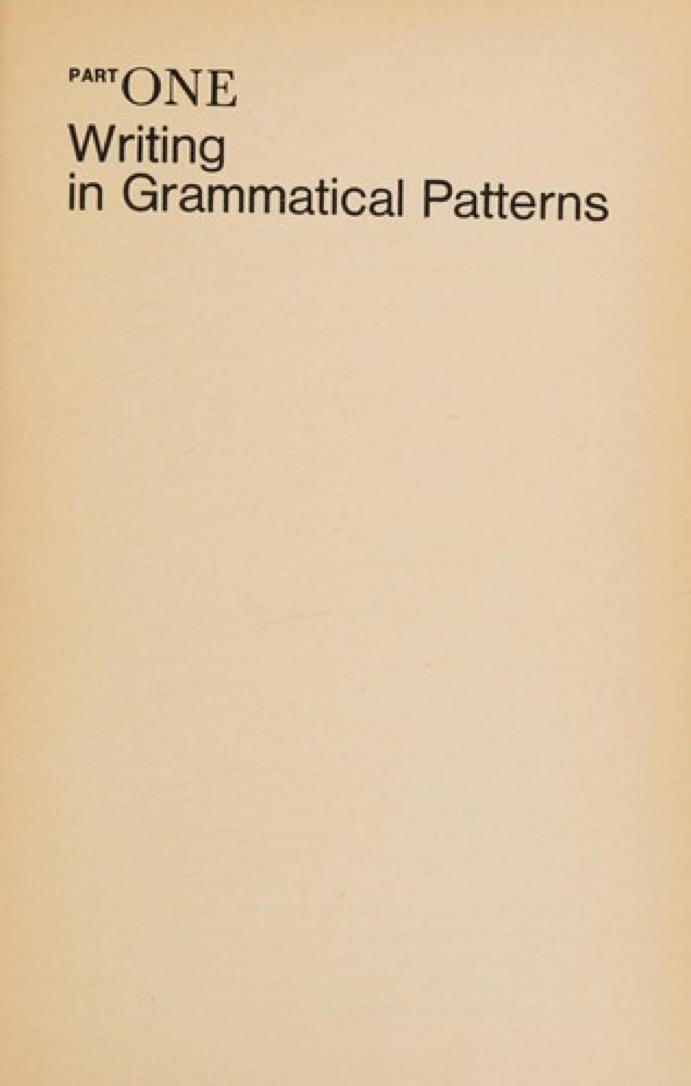 Cover of Writing English: A Composition Text in English as a Foreign Language